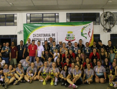 Definidos os campeões da 7ª Edição do Municipal de Voleibol